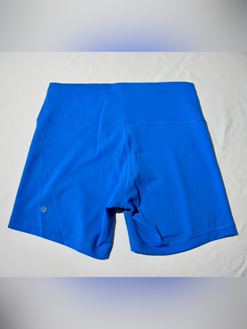 Lululemon Wunder Train High Rise Shorts 6” Size 14 Poolside Blue